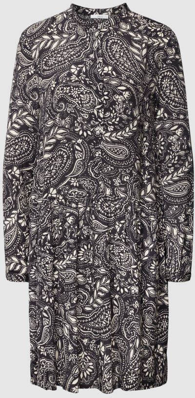 Jake*s Casual Knielange jurk met paisleymotief