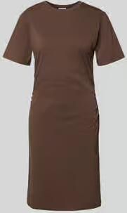 Jake*s Casual Knielange t-shirtjurk met ronde hals