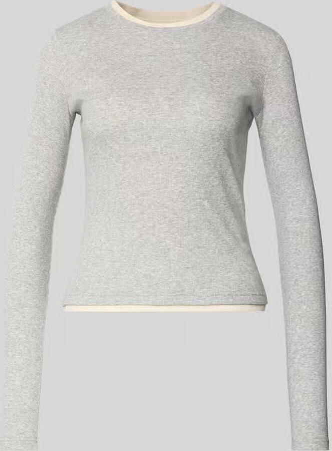 Jake*s Casual Longsleeve met ronde hals - Foto 2