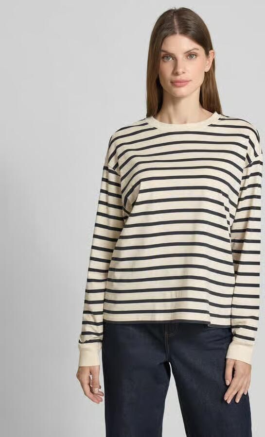 Jake*s Casual Longsleeve met ronde hals - Foto 2