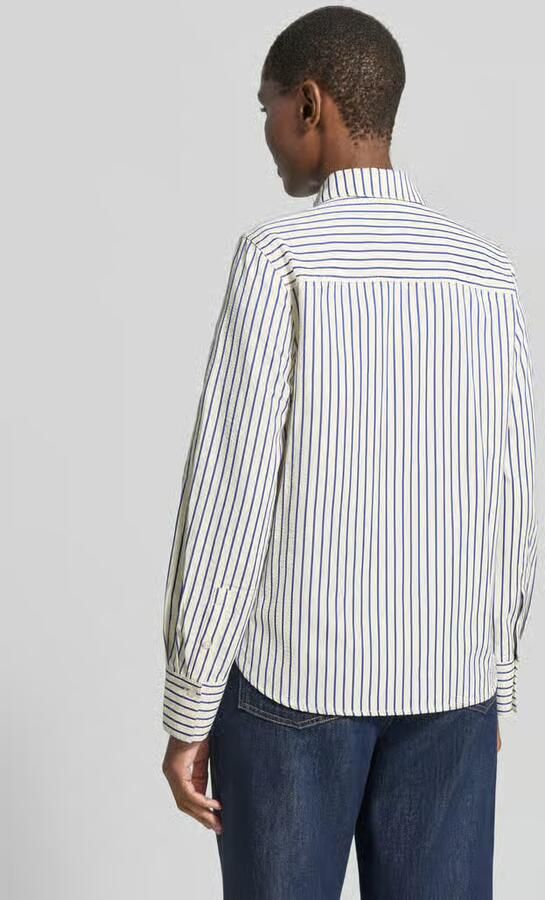 Jake*s Casual Regular fit blouse met lange mouwen met viscose - Foto 2