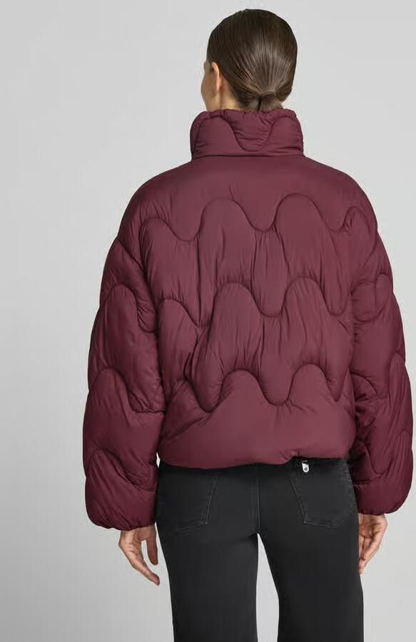 Jake*s Casual Loose fit gewatteerd jack met opstaande kraag - Foto 2