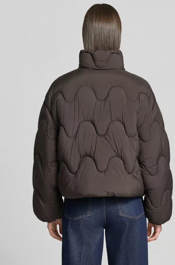 Jake*s Casual Loose fit gewatteerd jack met opstaande kraag - Foto 2
