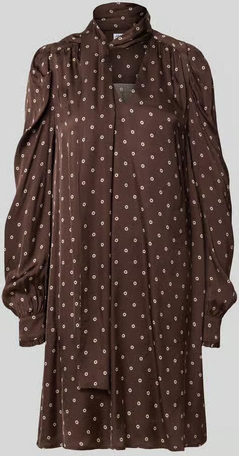 Jake*s Casual Loose fit vrijetijdsjurk van pure viscose