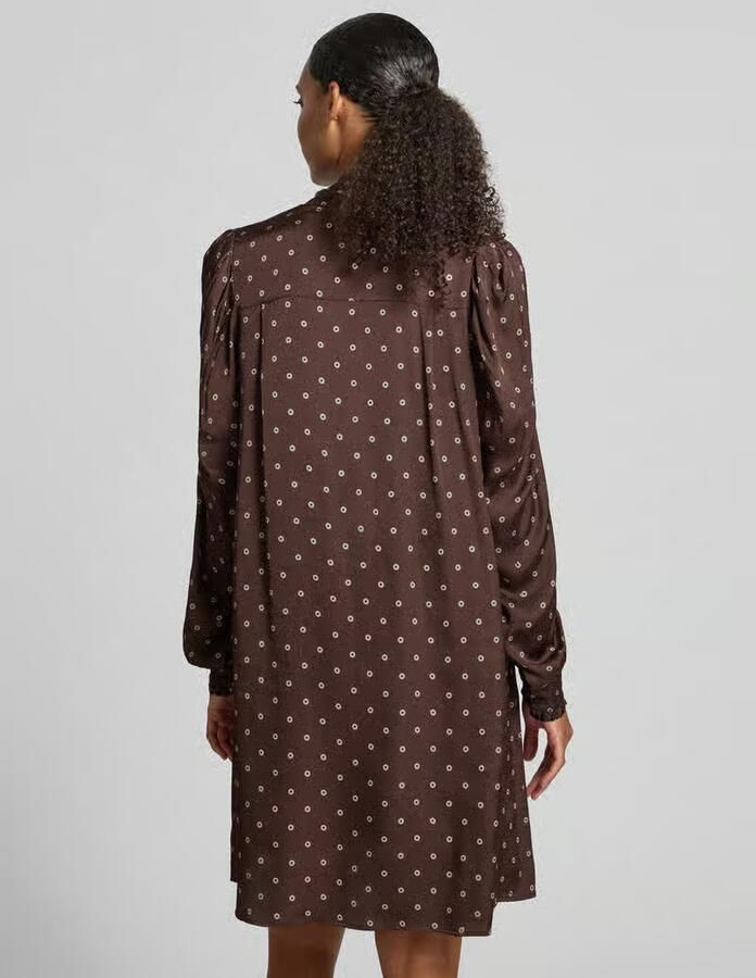Jake*s Casual Loose fit vrijetijdsjurk van pure viscose - Foto 2