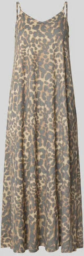 Jake*s Casual midi-jurk van modalmix in all-over look - Foto 2