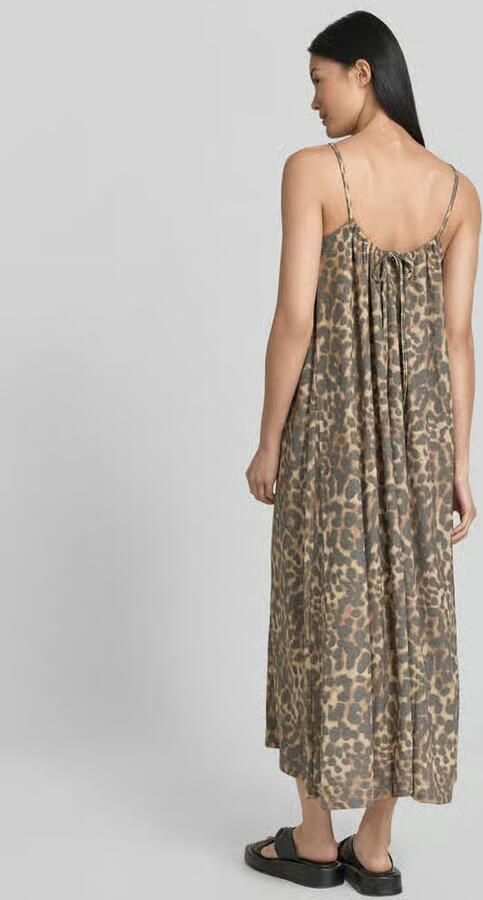 Jake*s Casual midi-jurk van modalmix in all-over look - Foto 3