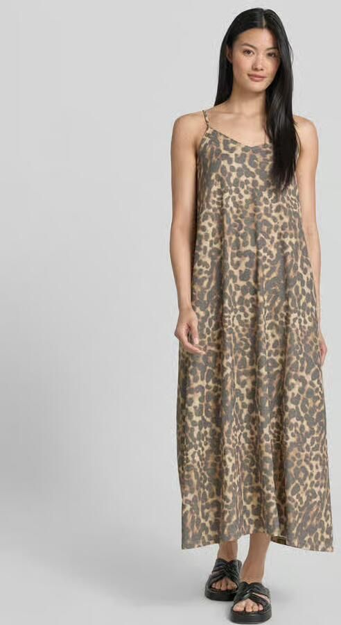 Jake*s Casual midi-jurk van modalmix in all-over look - Foto 2