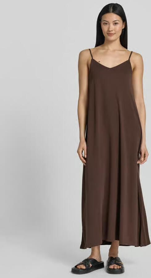 Jake*s Casual midi-jurk van modalmix met spaghettibandjes - Foto 2