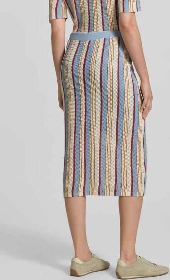 Jake*s Casual Midirok in brei-look - Foto 3