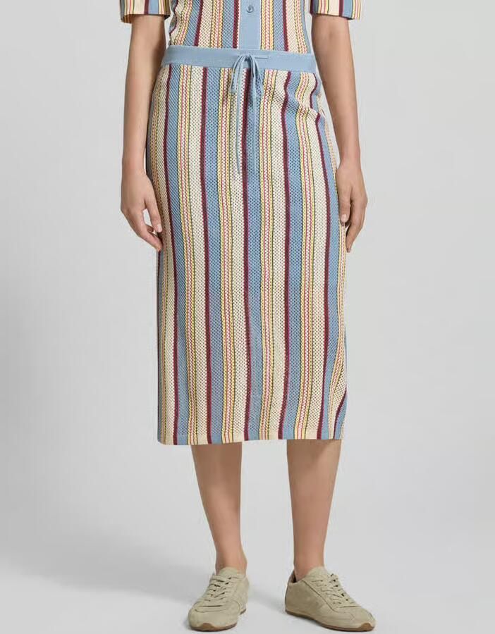 Jake*s Casual Midirok in brei-look - Foto 2