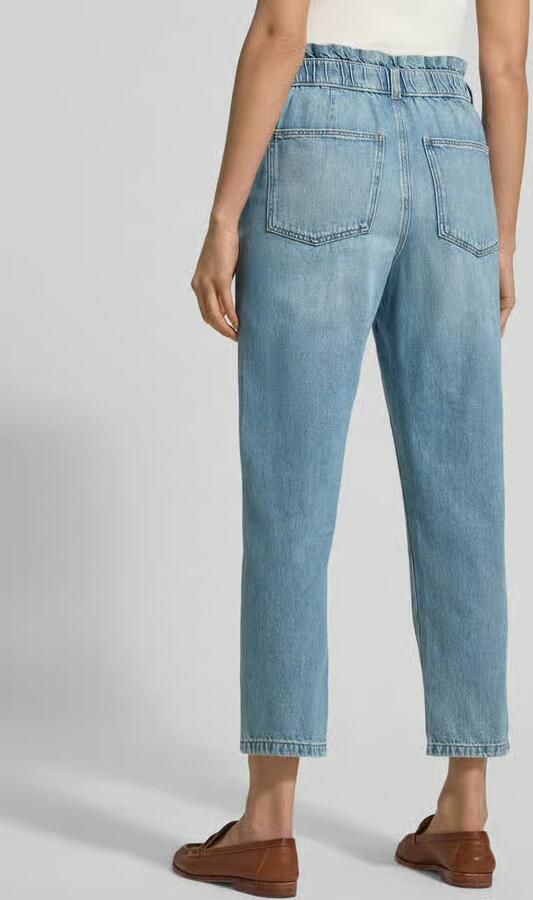 Jake*s Casual MOM fit Jeans in Used-look met elastische band - Foto 3