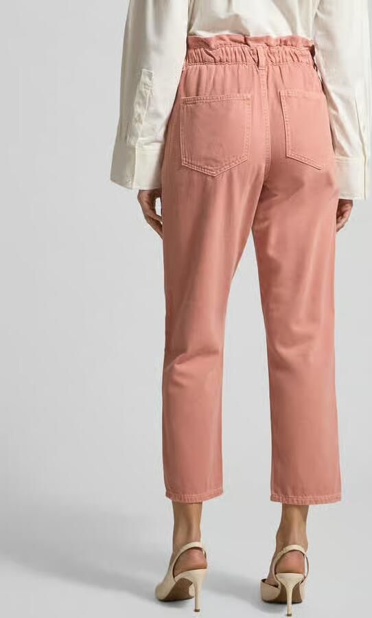 Jake*s Casual Mom fit Jeans met elastisch Band