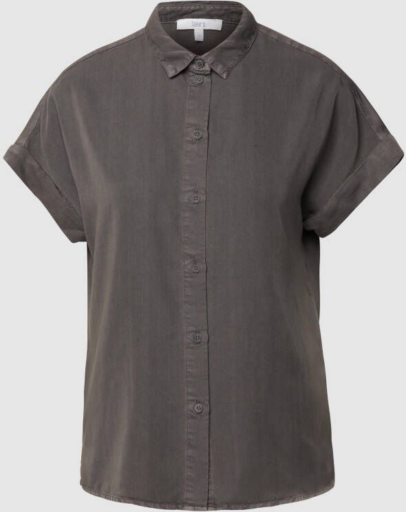 Jake*s Casual Overhemdblouse van viscosemix