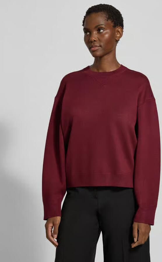 Jake*s Casual Oversized gebreide pullover met ribboorden - Foto 2