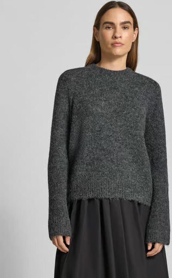 Jake*s Casual Oversized gebreide pullover met wol - Foto 2