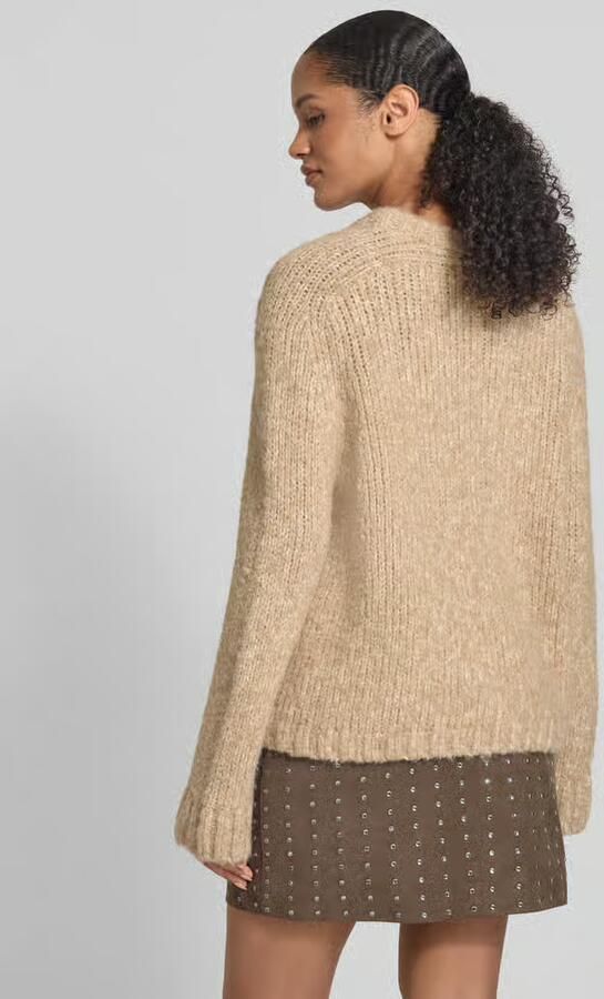 Jake*s Casual Oversized gebreide pullover met wol