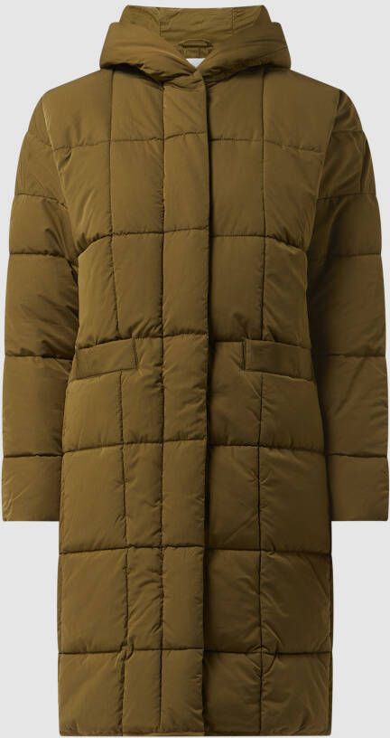 Jake*s Casual Oversized gewatteerde jas met capuchon