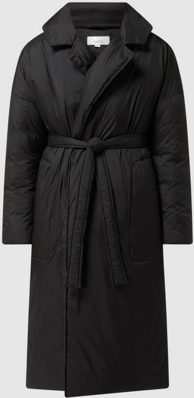 Jake*s Casual Oversized lange jas met tailleriem