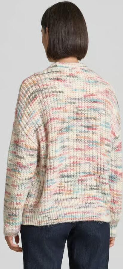 Jake*s Casual Oversized pullover in gebreide look met wol en alpaca