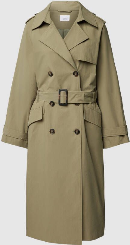 Jake*s Casual Oversized trenchcoat met reverskraag
