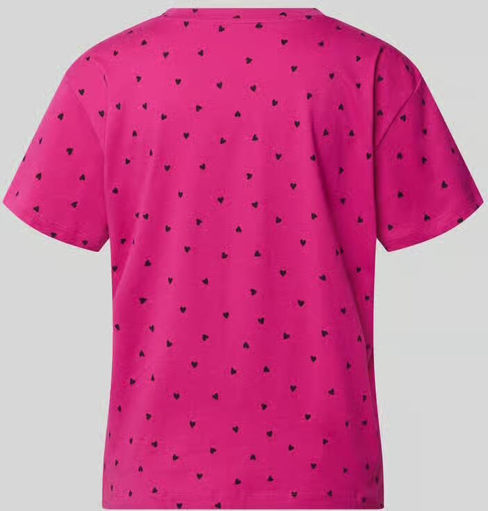 Jake*s Casual Pyjamabovendeel met ronde hals