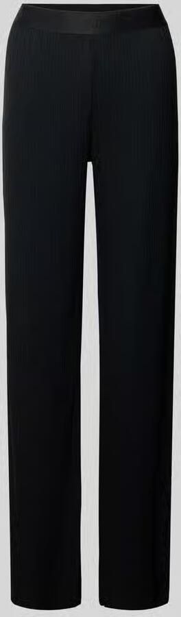 Jake*s Casual pyjamabroek met elastische band met logo - Foto 2
