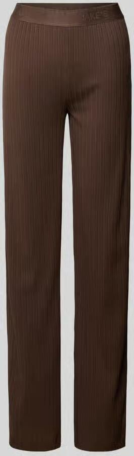 Jake*s Casual pyjamabroek met elastische band met logo - Foto 2