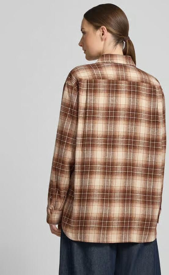 Jake*s Casual Regular fit blouse met lange mouwen van puur katoen - Foto 3