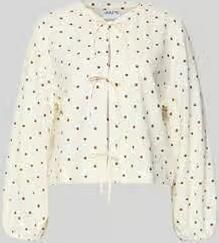 Jake*s Casual Regular fit blouse met sierstrikken