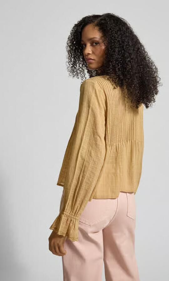 Jake*s Casual regular fit blouse met volants - Foto 3