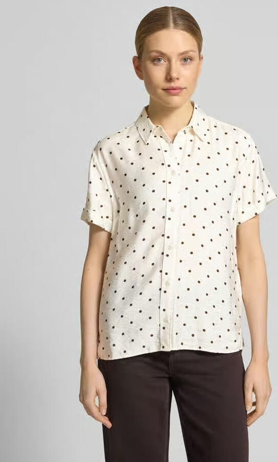 Jake*s Casual Regular fit Blouse van Viscosemix in All-over look - Foto 3