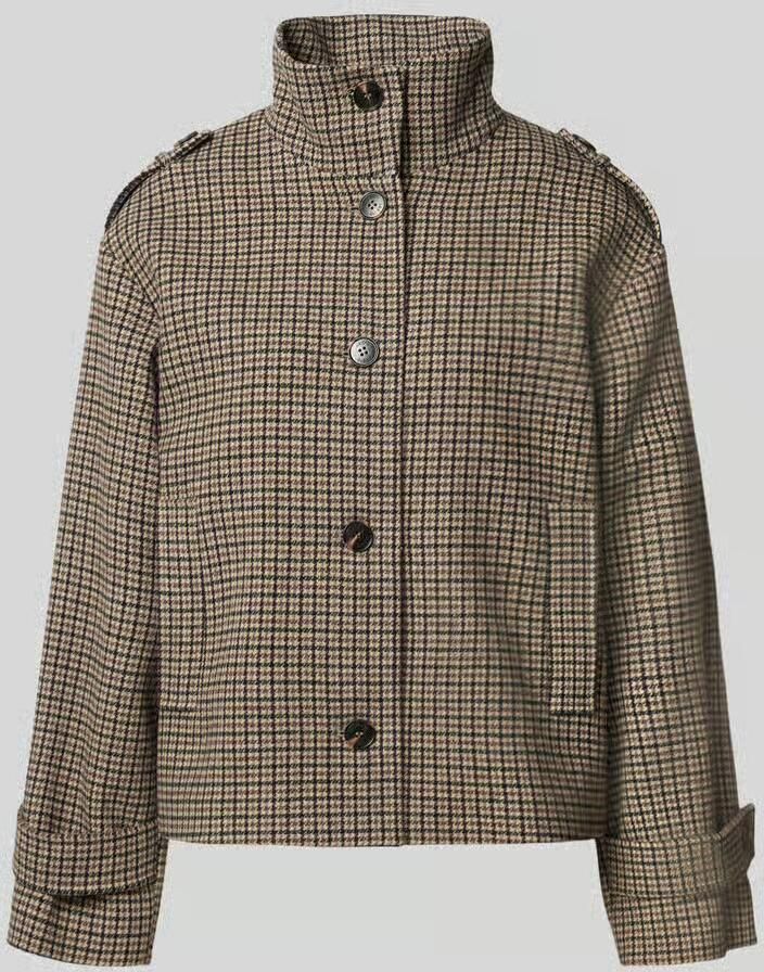 Jake*s Casual Regular fit blouson van wolmix