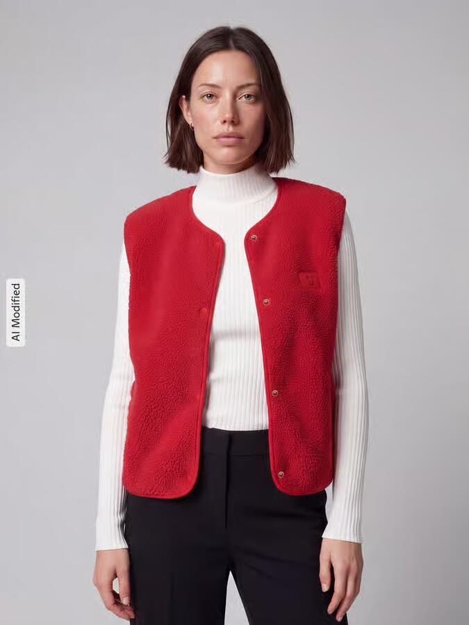Jake*s Casual Regular fit bodywarmer met logodetail - Foto 3