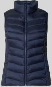 Jake*s Casual regular fit bodywarmer met opstaande kraag