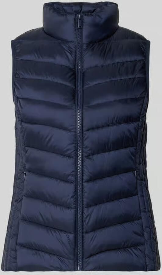 Jake*s Casual regular fit bodywarmer met opstaande kraag