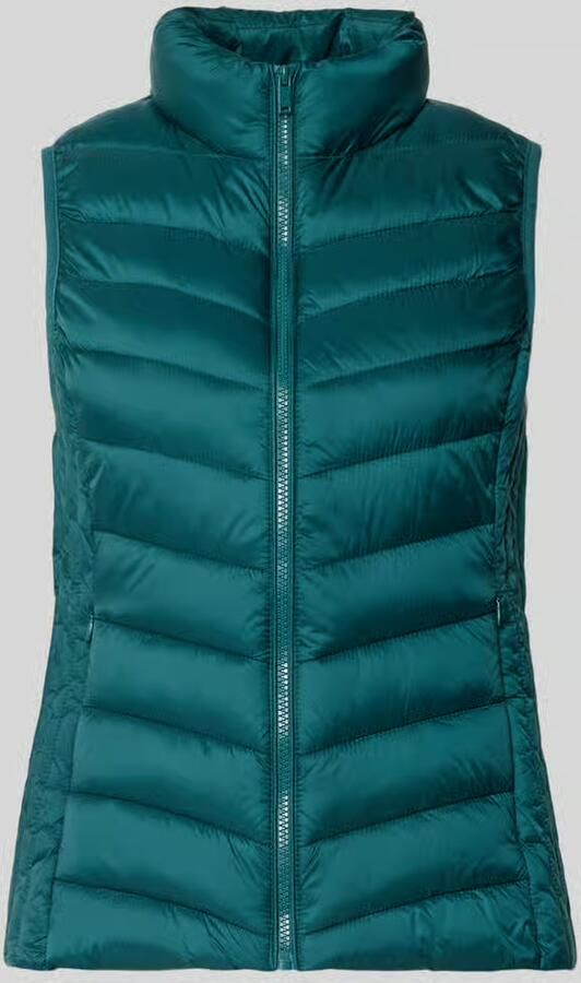 Jake*s Casual regular fit bodywarmer met opstaande kraag