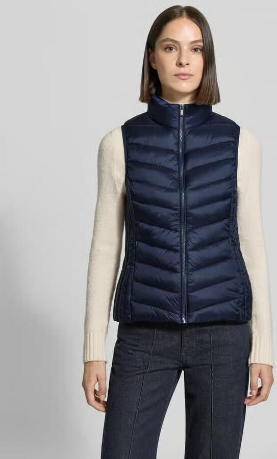 Jake*s Casual regular fit bodywarmer met opstaande kraag - Foto 2