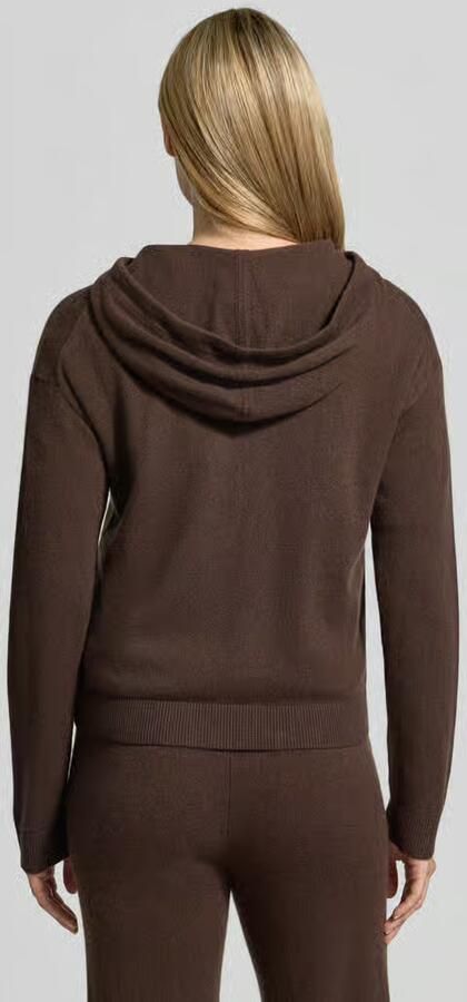 Jake*s Casual Regular fit gebreid jack van puur kasjmier - Foto 3