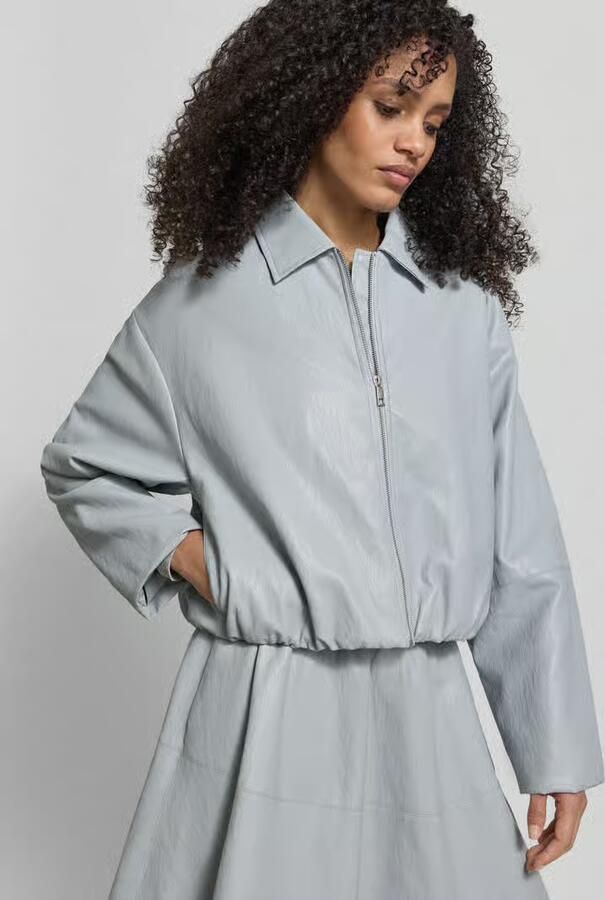 Jake*s Casual Regular fit jack met platte kraag