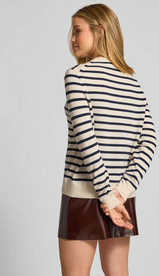 Jake*s Casual Regular fit kasjmier pullover in gebreide look