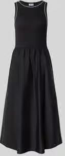 Jake*s Casual regular fit midi-jurk met ronde hals