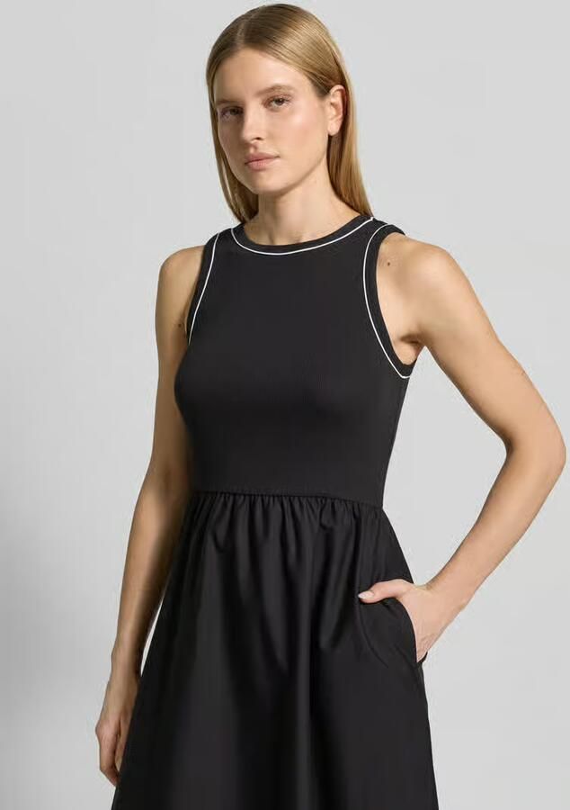 Jake*s Casual regular fit midi-jurk met ronde hals - Foto 2
