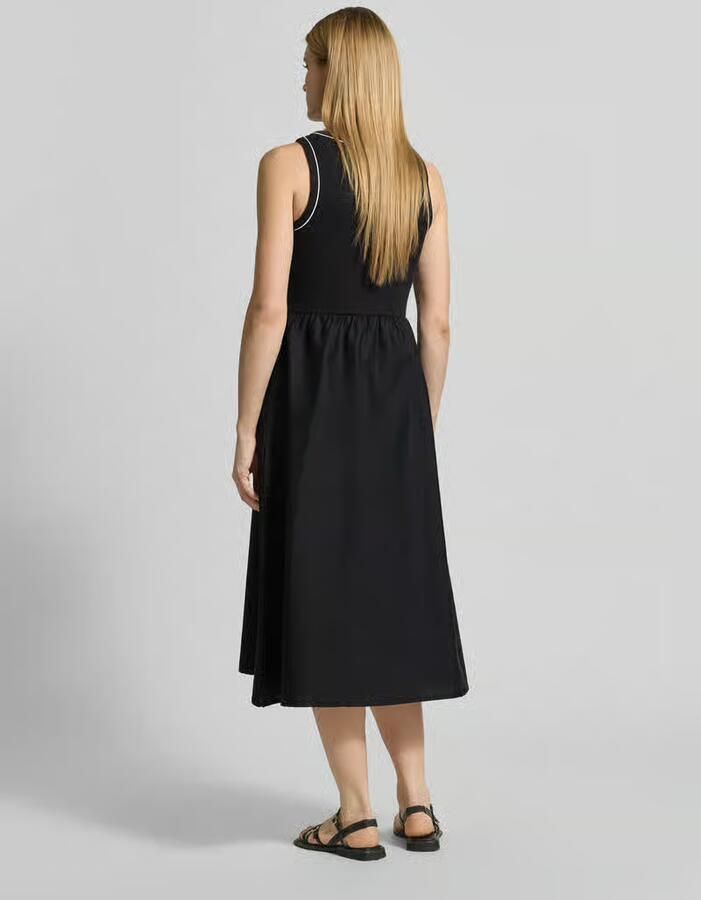 Jake*s Casual regular fit midi-jurk met ronde hals - Foto 2