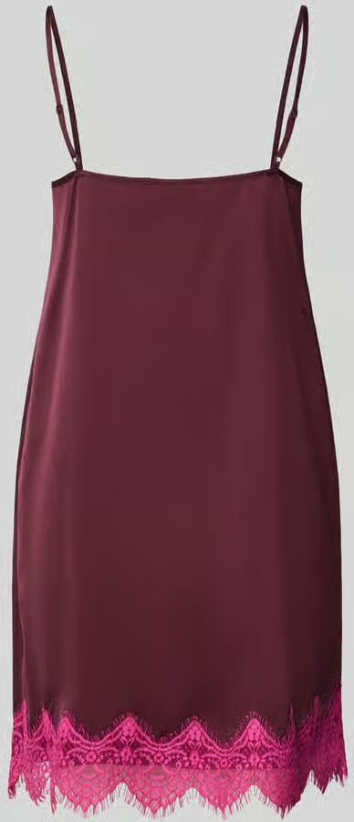 Jake*s Casual Regular fit nachthemd met kant