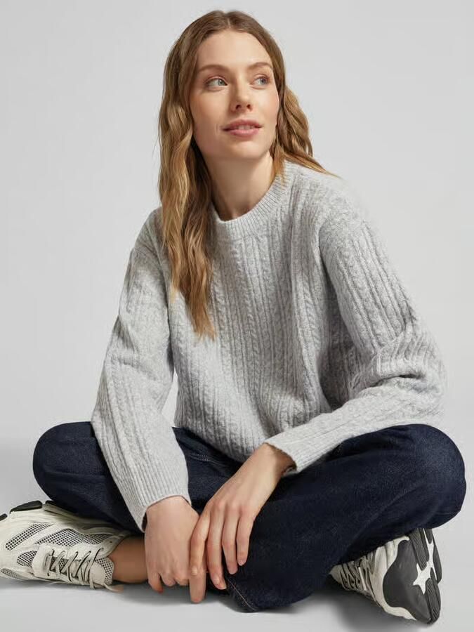 Jake*s Casual Regular fit pullover met wol - Foto 2