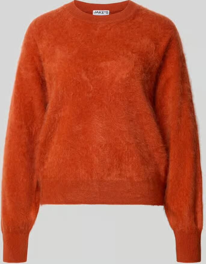 Jake*s Casual Regular fit pullover van puur kasjmier