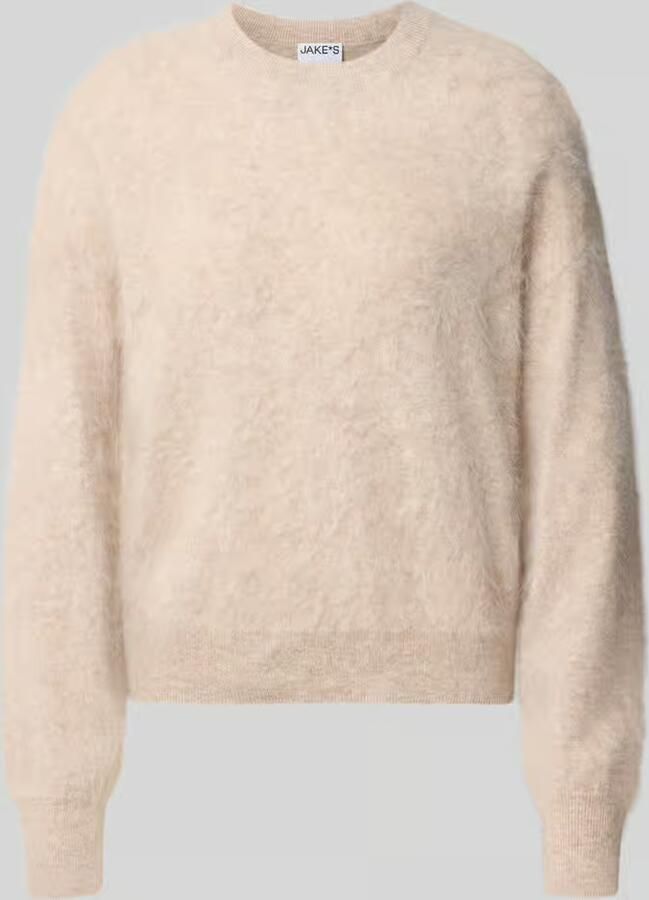 Jake*s Casual Regular fit pullover van puur kasjmier