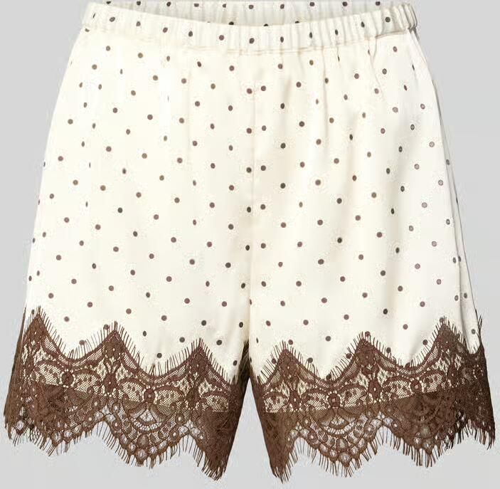 Jake*s Casual Regular fit pyjamabroek met kant - Foto 3