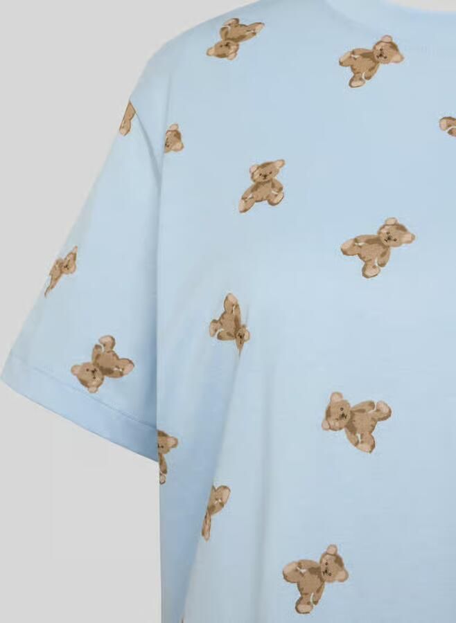 Jake*s Casual regular fit T-shirt met all-over motiefprint